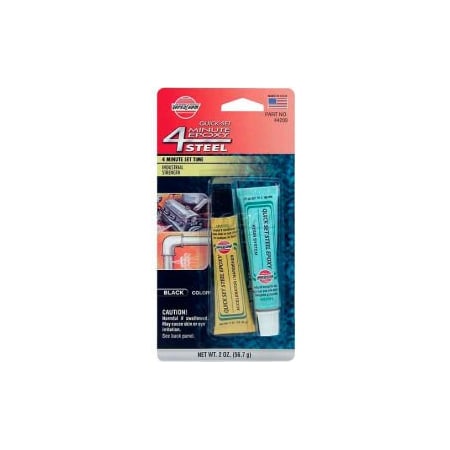 Itw VersaChem 4 Minute Steel Epoxy, 44209, 2 Oz. Tube 44209